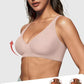 💕 Nahtloser, kabelloser Push-up-BH für Damen – Tiefes V