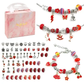 🥳💞 Über 75.000 Stück verkauft! 🎨📿 Das perfekte Geschenk für Kinder: Charm-Armband Schmuckherstellung Set 🎁