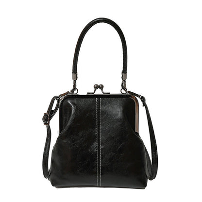 🎁50% RABATT!👝Vintage-Kiss-Lock-Tasche – 2-in-1: Tragen & Ordnen