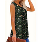 ⌛50% RABATT!👚Ärmelloses Damen-Top – Mit Print, Knopfleiste & Leichtem Stoff, Perfekt Für Heiße Tage Und Einen Frischen Look ✨