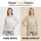 ⌛50 % RABATT!👚Traumhafte Spitzenbluse im Vintage-Look für Damen✨Klassisch Schön🎀