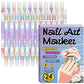 💥50% RABATT! 💅 Nageldesign-Pen mit 2-in-1 Spitze – Präzise Linien & Details – Ideal für zu Hause oder unterwegs – saubere, professionelle Nagelkunst ohne großen Aufwand ✨
