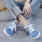 👟 60% RABATT! 👖 Damen Denim Mule Sneakers – Leichter Schlupf, Bequeme Sohle & Perfekt Für Einen Lässigen Sommerlook ☀️