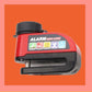 🔥50 % RABATT !!!⏰Alarm-Disc-Schloss für Motorrad – 110dB lauter Alarm, ein-Knopf-Verriegelung, hochfeste Alu-Legierung, bewegungssensor, wetterfest – Schwarz, Rot, Blau, Gelb