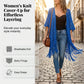 😍50 % Rabatt – Nur für kurze Zeit!🥰Damen Oversize-Häkelcardigan mit Fransen – Leichter Boho-Kimono für Frühling & Sommer 🌸