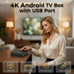 💥BEFRISTET 50% RABATT!📹Android-TV-Box mit Bluetooth