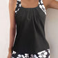 👙50% RABATT!🌊Zweiteiliges Damen-Tankini-Set mit Print – Figurumschmeichelnd & schnell trocknend – Perfekt für Strand, Pool oder heiße Sommertage – bequemer Badespaß mit Stil☀️✨