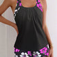 👙50% RABATT!🌊Zweiteiliges Damen-Tankini-Set mit Print – Figurumschmeichelnd & schnell trocknend – Perfekt für Strand, Pool oder heiße Sommertage – bequemer Badespaß mit Stil☀️✨