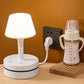⏰⌛50 % Rabatt!!🎁💡Nachttischlampe mit Steckdosen und USB-Anschlüssen