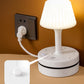 ⏰⌛50 % Rabatt!!🎁💡Nachttischlampe mit Steckdosen und USB-Anschlüssen