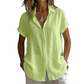 🎁50% RABATT!👚Damen Sommer-Freizeit-Kurzarmhemd – Leicht, luftig & vielseitig – Perfekt für warme Tage, Strand oder Alltag – femininer Look mit hohem Tragekomfort🌸✨