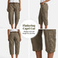 🔥 50% RABATT! 👖Lässige Cargo-Caprihosen für Damen – bequeme 3/4-Hosen mit vielen Taschen, perfekt für Alltag, Reisen & Sommer ☀️