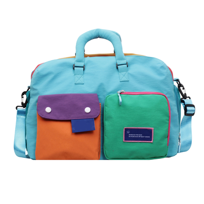 📢📢50%Rabatt!!🥳💞50K+VERKAUFT!⚡🏆Lässige Reisetasche mit Farbblock-Design