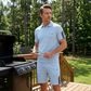 🎁50% RABATT!👕Bequemes 2-in-1-Set für Herren – Kurzarm-Oberteil mit passender Shorts – atmungsaktiv, leicht und vielseitig für jeden Sommeranlass☀️🩳