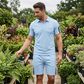 🎁50% RABATT!👕Bequemes 2-in-1-Set für Herren – Kurzarm-Oberteil mit passender Shorts – atmungsaktiv, leicht und vielseitig für jeden Sommeranlass☀️🩳
