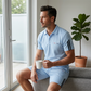 🎁50% RABATT!👕Bequemes 2-in-1-Set für Herren – Kurzarm-Oberteil mit passender Shorts – atmungsaktiv, leicht und vielseitig für jeden Sommeranlass☀️🩳