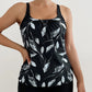 👙50% RABATT!🌊Zweiteiliges Damen-Tankini-Set mit Print – Figurumschmeichelnd & schnell trocknend – Perfekt für Strand, Pool oder heiße Sommertage – bequemer Badespaß mit Stil☀️✨