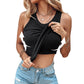 🔥 50% Rabatt!👚Geripptes Tanktop mit integriertem BH für Frauen