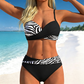 ⌛50% RABATT!👙 Sommerlicher Bikini mit Print – Sexy, zweiteilig & vielseitig – Perfekt für Strand, Pool oder Sonnenbaden – leicht, bequem & schnell trocknend ☀️✨