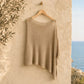 ⏰LETZTER TAG! 50 % RABATT👚Eleganter durchbrochener Strick-Poncho. Fließender Schnitt, edler Glanz – die perfekte Ergänzung zu Kleid & Top