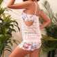 🎁50% RABATT!🩱Damen-Set mit tropischem Muster: Spitzentop und Shorts für den Urlaub