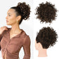 ⌛50% RABATT!🪮Kurzer und lockiger Haarteil-Dutt mit elastischem Kordelzug