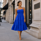 💙💥 50% RABATT!🎁👗 Ärmelloses Smok-Minikleid – Figurumspielend, leicht & vielseitig – Perfekt für warme Tage & stilvolle Abende ☀️