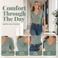 📢📢50% RABATT !!⏰Damen Slim-Fit V-Ausschnitt Spitzen-Kurzarm-Top