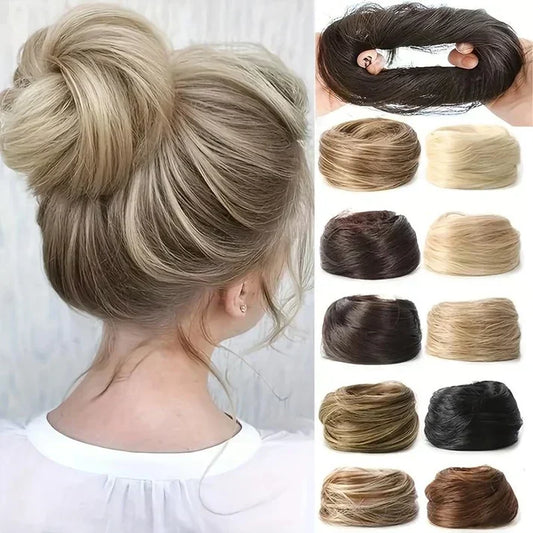 🔥🎁1+1 GRATIS!!🥳💞50K+ VERKAUFT!⚡🎀Haargummi für einen lässigen Dutt für Frauen