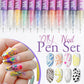 🎉🔥68.000+ verkauft!🎁💅12-teiliges Nagelkunst-Stift-Set – Kreatives Geschenk für Mädchen & Nail-Art-Liebhaberinnen