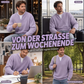 ⏰💥Nur heute: 50% Rabatt🎁👚Herren Waffel-T-Shirt im Layer-Look | Bequemer Alltagsstil mit eleganter Struktur