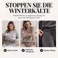 🍂🎁Neu für Herbst & Winter – 50% Rabatt für kurze Zeit!👚👖Thermo-Fleece-Pyjama-Set, warme Hauskleidung, 2-teilig, auch draußen tragbar