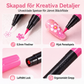 🔥⏰Heute 50 % Rabatt!💥🎉24-Farben-Nagelkunststifte, 12 doppelseitige Stifte mit zwei Spitzen – für kreative Nageldesigns