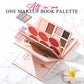 🎉💖Über 49.000 verkauft!🎁✨Magic Make-up-Buch – All-in-One Palette mit Lidschatten, Rouge, Highlighter & Lipgloss|Perfektes Weihnachtsgeschenk für Frauen🎄