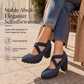 🚨⌛Zeitlich begrenzt – 50% Rabatt!!!🎁🎉Mary-Jane-Schuhe für Damen mit runder Spitze, überkreuzten Riemen, Blockabsatz, Plateau und Cut-Out-Ausschnitten, hochhackig