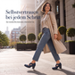 🚨⌛Zeitlich begrenzt – 50% Rabatt!!!🎁🎉Mary-Jane-Schuhe für Damen mit runder Spitze, überkreuzten Riemen, Blockabsatz, Plateau und Cut-Out-Ausschnitten, hochhackig