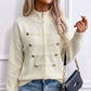 🎁🚨Nur heute 50 % Rabatt!!!🎉🧥Lässige Damen-Strickjacke mit doppeltem Reißverschluss