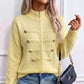 🎁🚨Nur heute 50 % Rabatt!!!🎉🧥Lässige Damen-Strickjacke mit doppeltem Reißverschluss