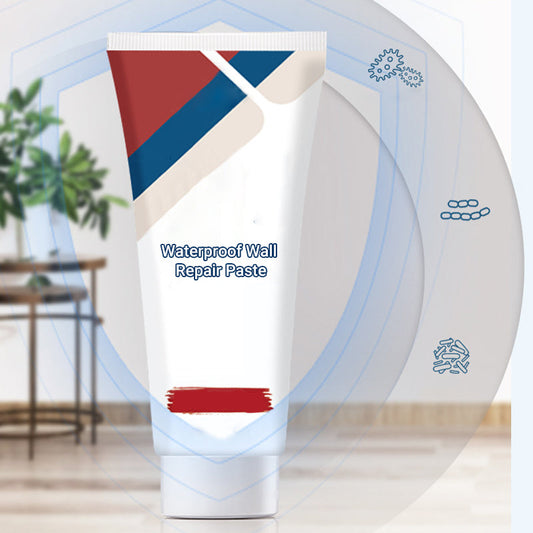 🎉🔥Bestseller! Über 8500 Mal verkauft!🧱✨Wasserdichte Wandreparaturspachtelmasse mit integriertem Roller – 300 g DIY-Reparaturcreme für Risse, Flecken und abgeplatzte Stellen🖌️🏠