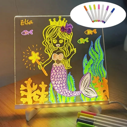 Über 58.000 Mal verkauft!🌲Früher Weihnachtsverkauf🎁✨LED-Notizbrett mit Farben🎨