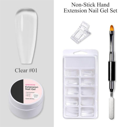 🔥🎉Nur heute: 50% Rabatt!🎁💅Festes Aufbaugel für Nagelverlängerungen – Einfache Nagelverlängerung & Modellage in Eigenregie✨
