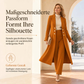 🍂🎉Herbst-Bestseller! Über 48.000 Mal verkauft!💖✨Elegantes herbstliches 2-Teiler-Outfit für Damen mit Retro-Langmantel und schlichter Hose