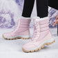 🎉🔥Über 38.000 Mal verkauft!💖❄️Damen Winterstiefel mit warmem Plüschfutter – rutschfest, schnürbar & ideal gegen kalte Füße❄️
