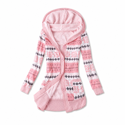 🎉🔥Über 59.000 verkauft!✨🧥Damen Longcut Hoodie mit Kapuze – Mittelang, verdeckt die Hüften & mit Baumwoll-Innenfutter