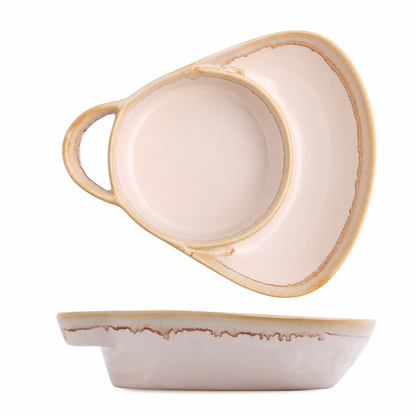 ✨🎉85000+ Mal verkauft!🎁🍽️Retro Keramik-Auflaufform mit Einzelgriff – Schadstofffrei backen & sicher servieren