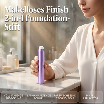 🎉🔥Über 58.000 verkauft! 1+1 GRATIS💖✨2-in-1 Foundation-Stick – Farbwechselnd & perfekte Deckkraft✨