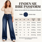 🎉💖Über 38.000 Mal verkauft!🎁👖Damen thermische Wide-Leg-Jeans mit hohem Bund | Keine kalten Beine, kein einschnürender Bund – Warme Weite für Winter & Alltag✨