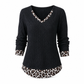🎉💖Über 88.000 verkauft!🧶🎁Damen Strickpullover im Fake-Zweiteiler-Look – Lässig & Bequem für den Alltag